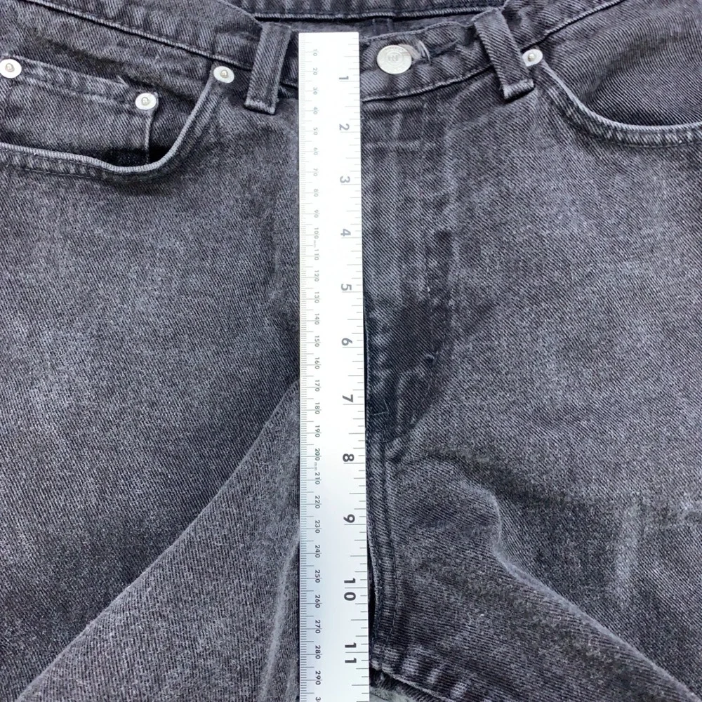 Polo Jeans Co. Relaxed Jeans Mens 31x30 Black Vintage Y2K Straight Leg Denim